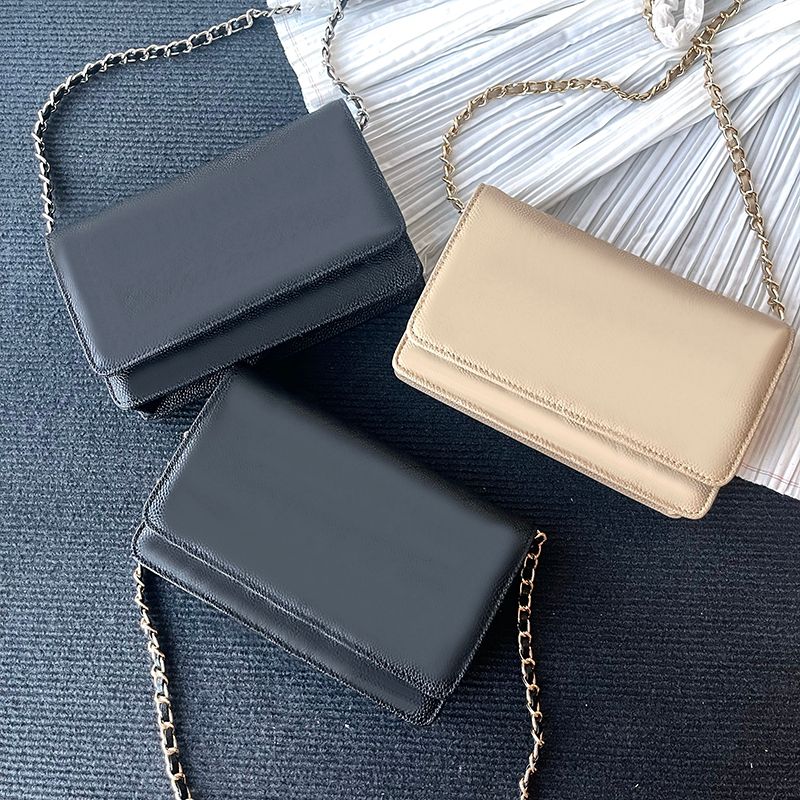 Women bag Tasche dicky0750 Designer bags purse luxury shoulder bag sac de luxe bolsos woc beige Handbag caviar leather classic Flap pouch wallet on chain Crossbody