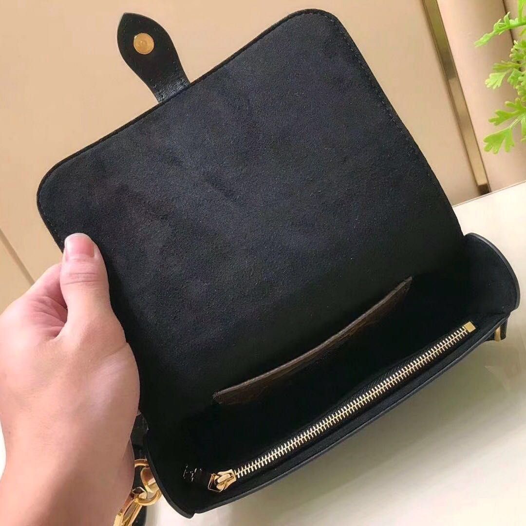 Genuine leather designer crossbody bags cross body bag twin set satchel fashion shoulder bag handbag for women men presbyopic mini shoulder bag lady dicky0750