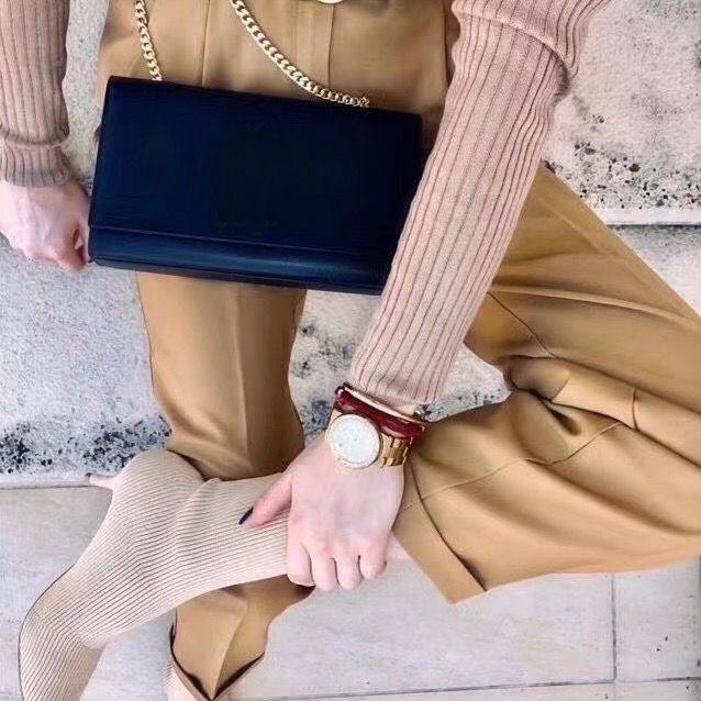 dicky0750 designer handbags Genuine leather Tassel bags chain purse fashion clutch Envelope lady shoulder bag cowhide luxury handbag purses messenger women