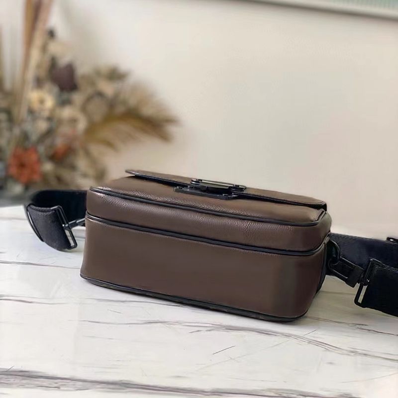 Mini Messenger bag designer shoulder bags Satchels for women S lock Fashion Cross Body Luxury leather handbags lady purse Detachable shoulder strap Flap Thread