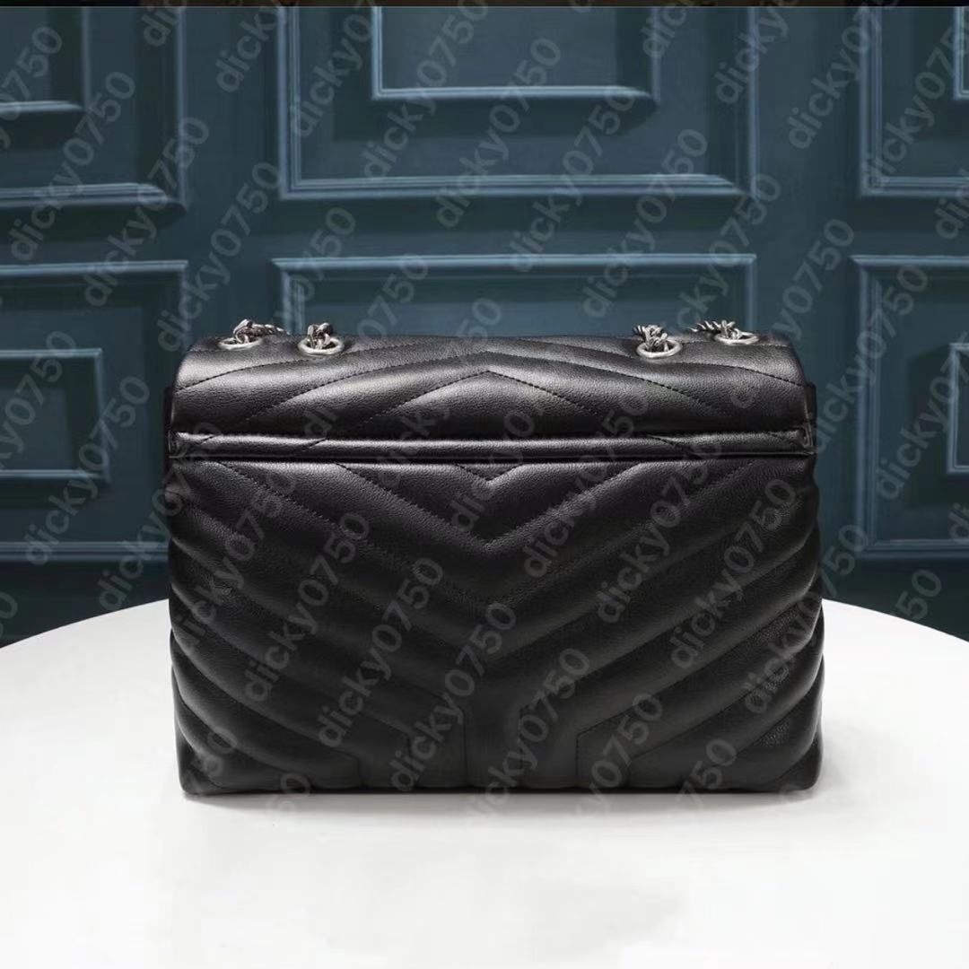 Designer Bags Genuine leather handbag chain messenger bag Luxury designer Purse crossbody shoulder women dicky0750 fashion lady chains handbags cowhide Clutch