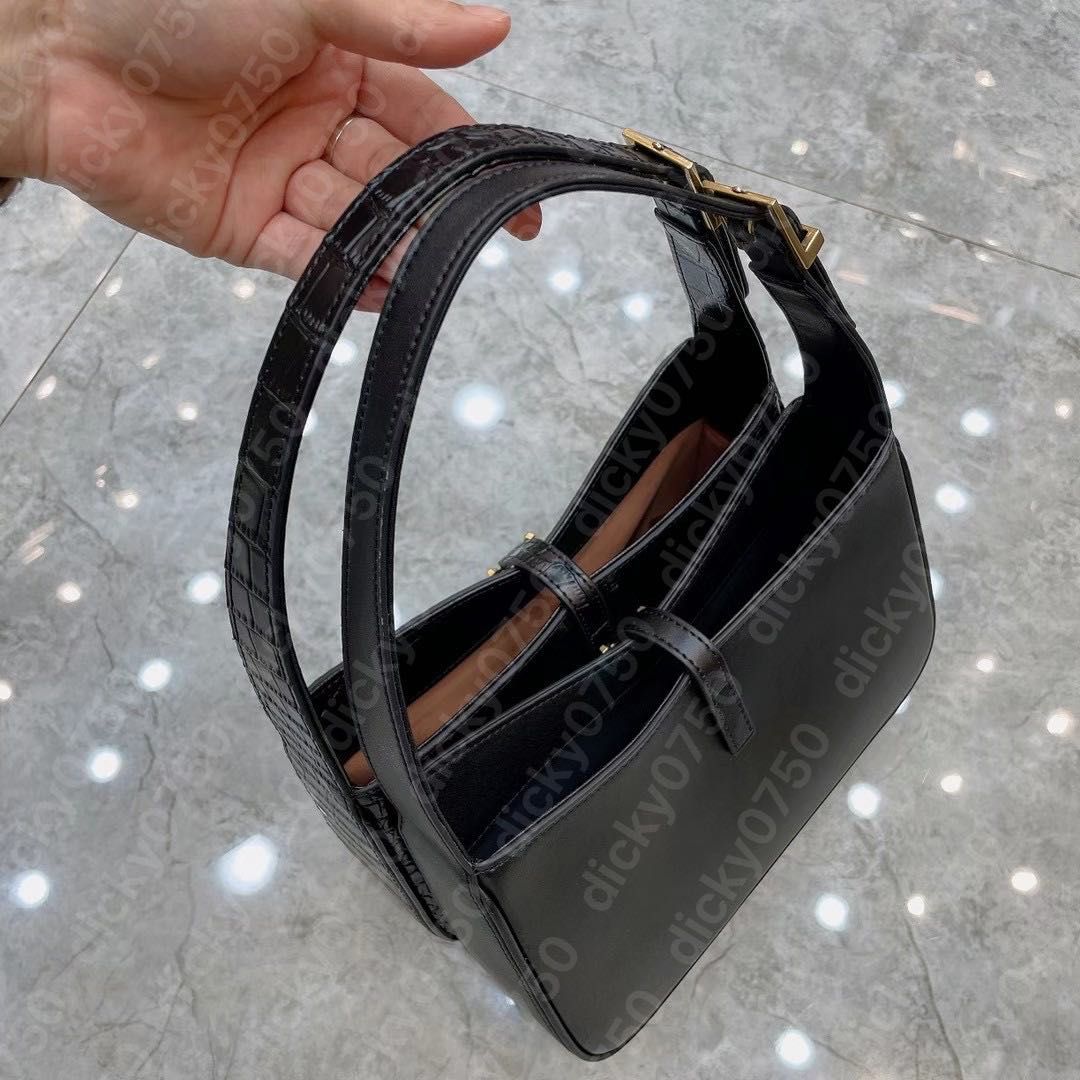 Dicky0750 designer Handbags Hobo shoulder bags for women Chest pack lady Tote chains Alligator leather handbag presbyopic purse canvas Crocodile vintage sacoche
