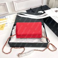 WOCRed caviar leather golden mteal