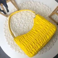Ruched yellow