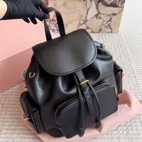 Black Smooth Leather