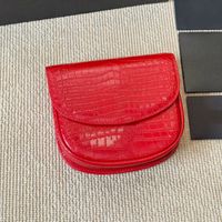 Crocodile pattern red
