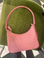 Leather hobo pink