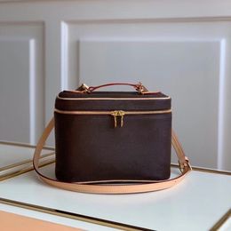 Wholesale Bucket bag for women classic Cosmetic Case leather women shoulder bag Tote handbag presbyopic purse makeup case purse Cosmetic bag