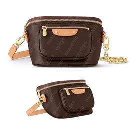 Designer bag bumbag women fanny pack luxury Belt bag crossbody side bags chain purse men Waist Bags sling Tasche pouch mini shoulder bag messenger dicky0750 handbag