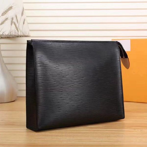 Designer clutch envelope for men tote cosmetic bag women big travel organizer storage wash bags makeup purse leather make up bag man shoulder case handbag checkered