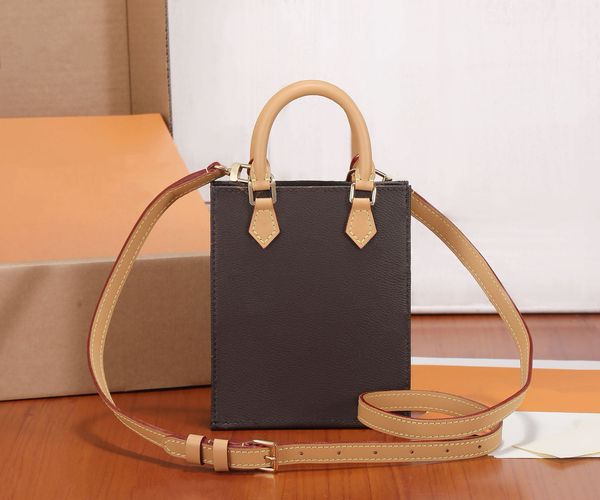 Designer Genuine Leather Monogram Sheet Music Bag for Women Luxe Small Tote Bag Fashionable Versatile Crossbody Shoulder and Handbag Small Square womans Purse PRPU