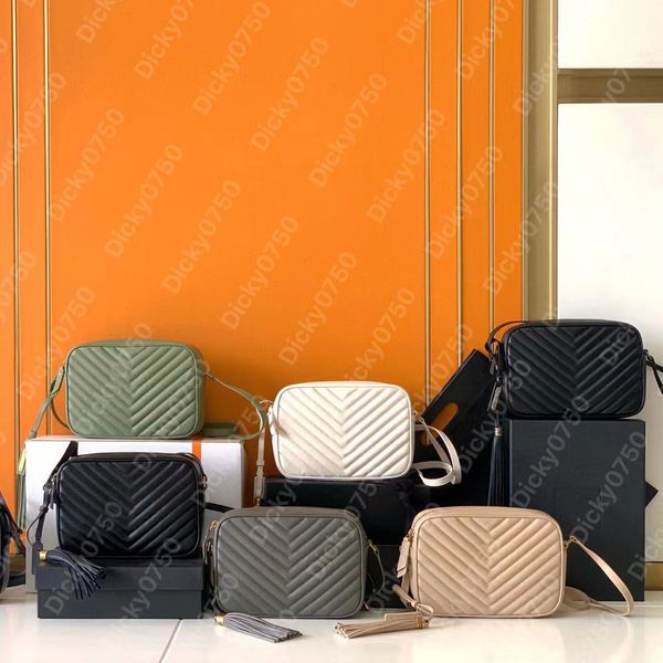 Designer shoulder bag crossbody bag Lou lou camera bags for women purse shoulder bags cowhide handbag presbyopic card holder purse evening bag messenger women