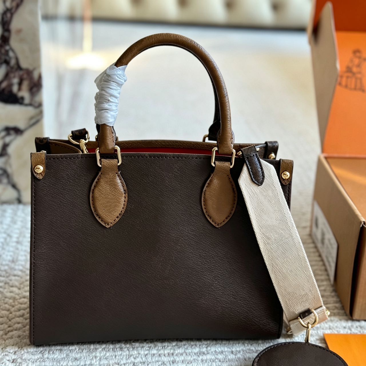 Vintage Designer Bags For Women Luxury Crossbody Handbags Totes Classic Metal Corner Shoulder Purses Retro Box Bag Fashion Messenger Bag With Box Womans Purse PRPU